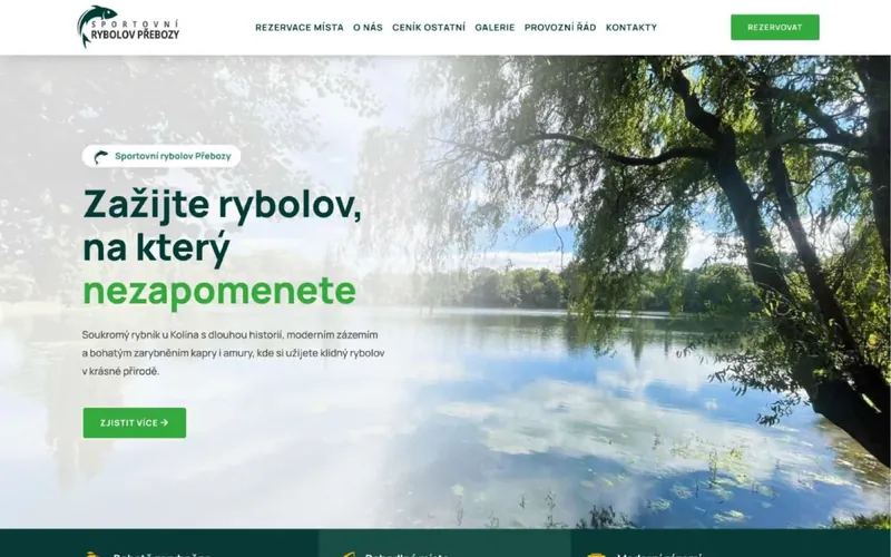 Náhled webu Sportovní rybolov