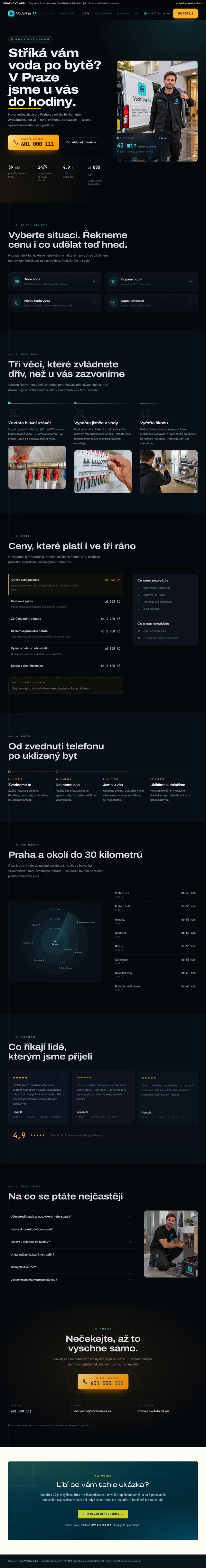 Náhled webu Vodařina 24