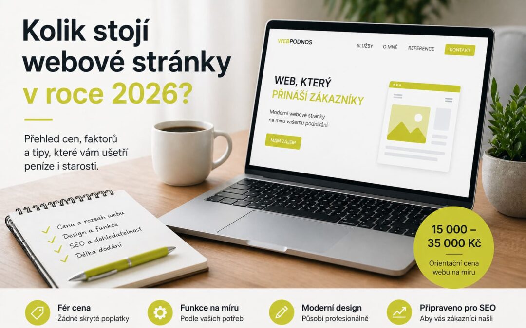 Kolik stojí webové stránky v&nbsp;roce 2026